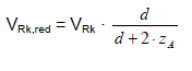 Fassung der Gleichung (11) zur Anwendung der technischen Regel zu DIN 18516-5